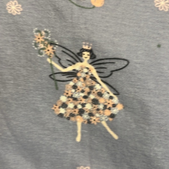 Set of two girls short-sleeved pajamas with pants. - Picture 5 of 8